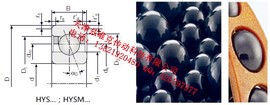 GMNHYS6212CTAUP+DUL角接觸球軸承圖紙